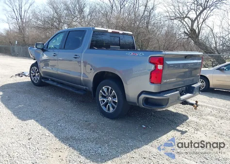 2021 Chevrolet Silverado 1500 4Wd Short Bed Rst from USA, damaged, VIN 1GCUYEED2MZ337046